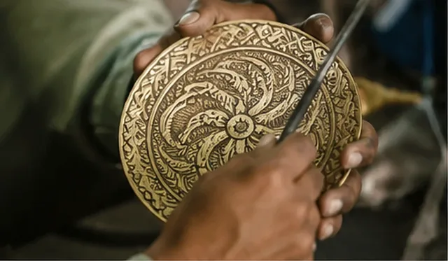 Artisan at work