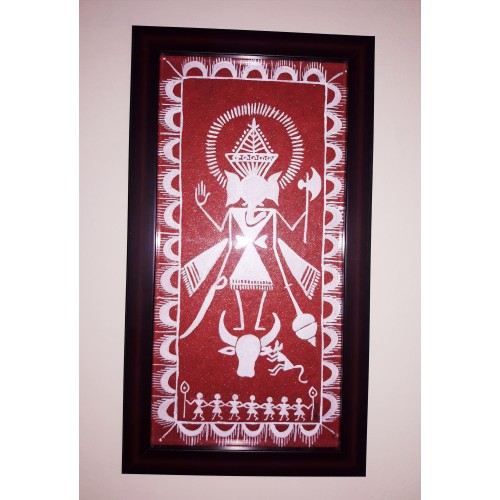 warli painting ganpati