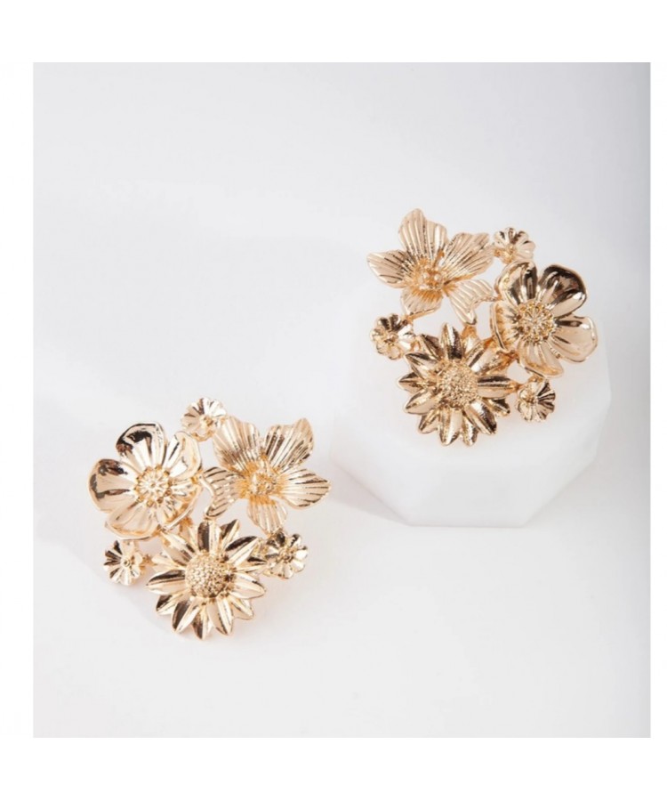 Traditional 18 Karat Gold Stud Earrings Pink Tourmaline Studs For Girls-hoanganhbinhduong.edu.vn