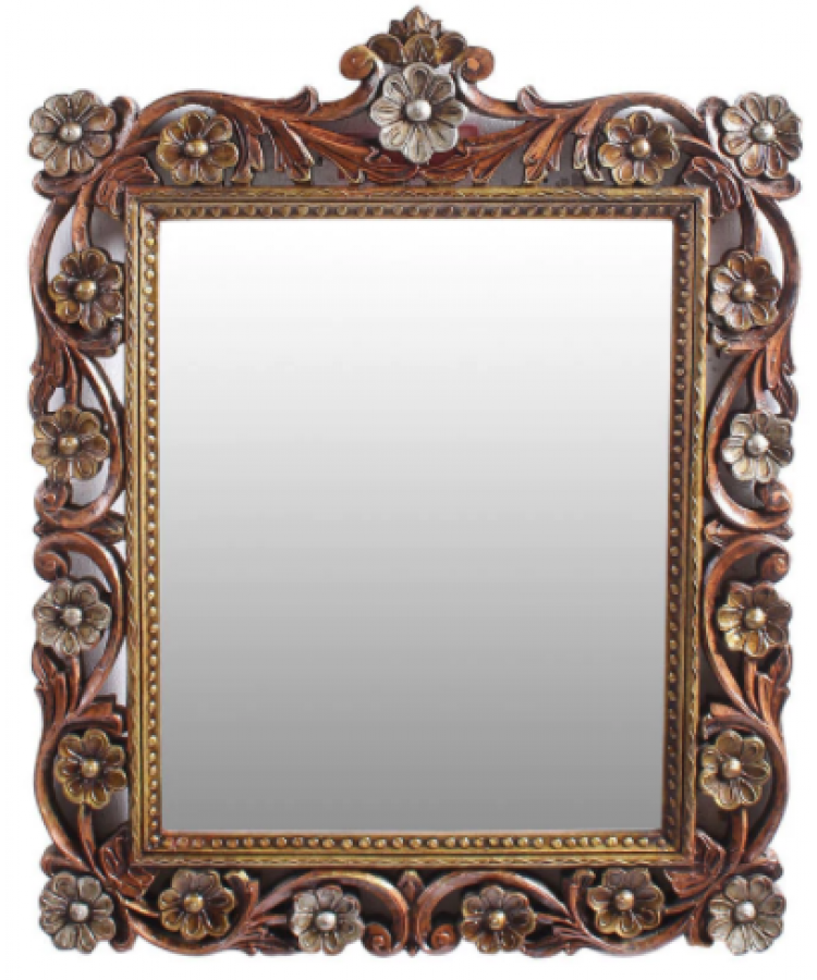 antique mirror rajputana style