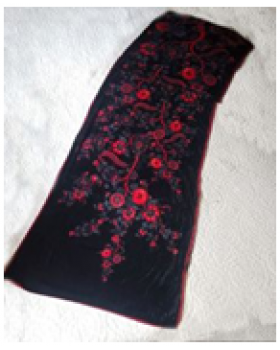 Men's Printed Pure silk on silk Formal Muffler