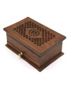 Jali Sunflower Treasure Wooden Box