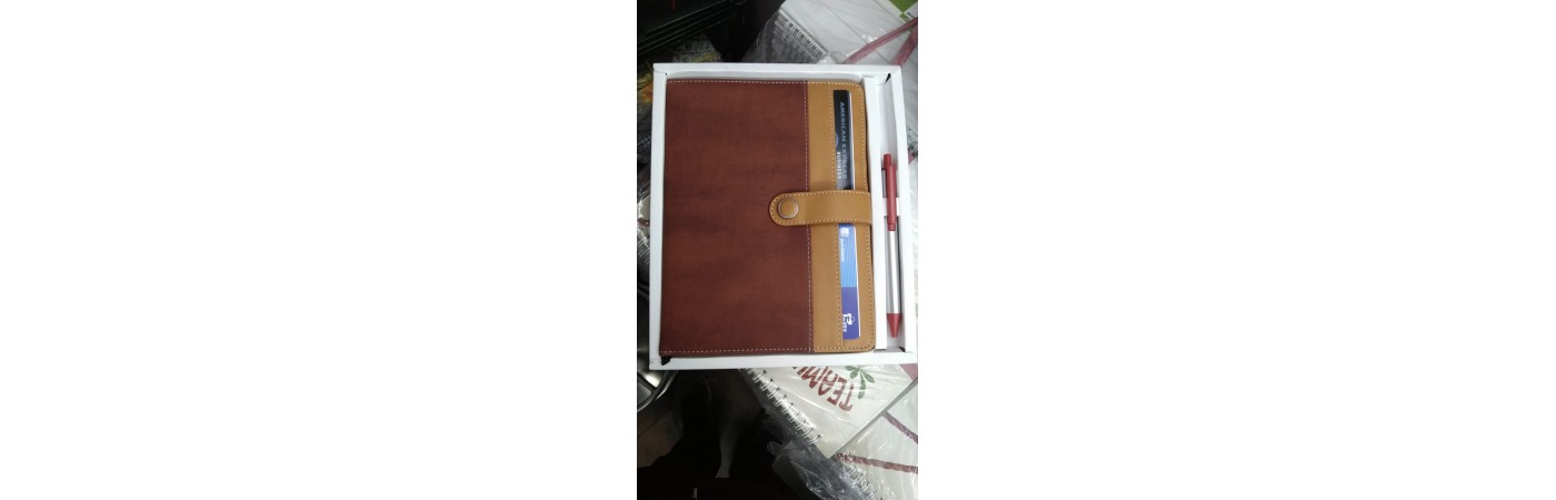 Leather lite Diary Organizer Notebook