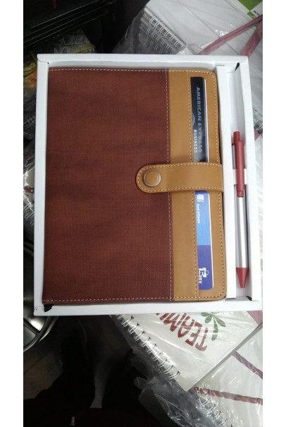 Leather lite Diary Organizer Notebook
