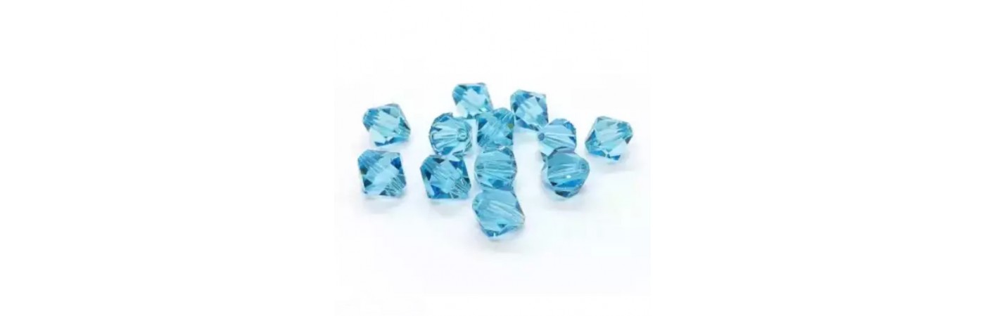 150 Pieces Blue Color, Jewellery Making Crystal Beads