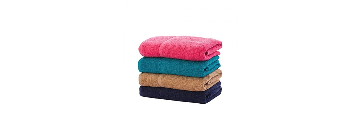 Cotton Bath Towels Set of 4 Piece Large Size Towel