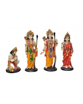 Lord Ram Darbar Idol | God Hanuman Darbar | Handicraft Statue | Spiritual Pooja | Vastu Showpiece 