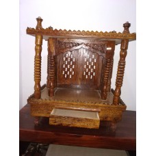 Wooden Temple - 21L X 13D X 24H