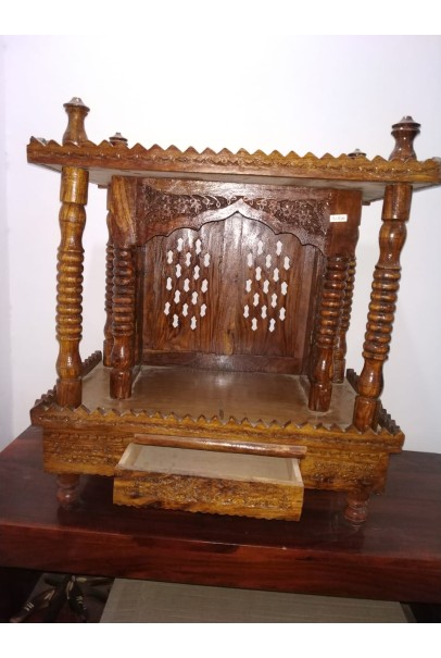 Wooden Temple - 21L X 13D X 24H Wooden Temple - 21L X 13D X 24H