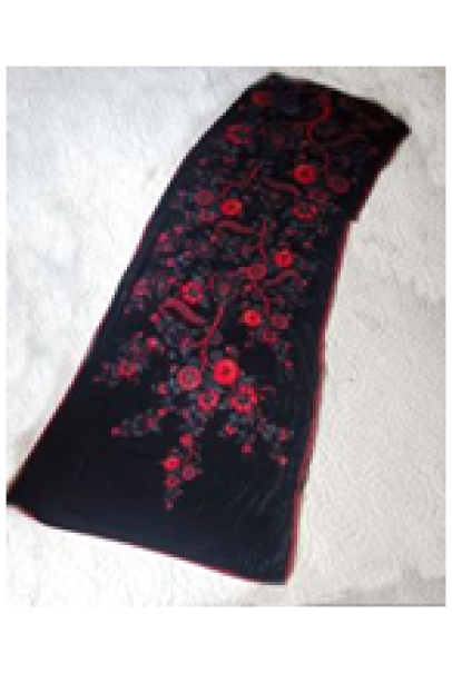 Men's Printed Pure silk on silk Formal Muffler