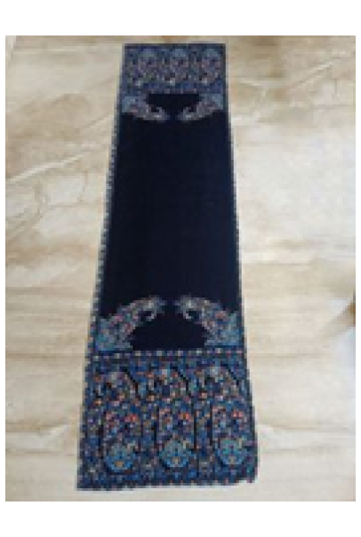 Men's Printed Pure silk on silk Formal Muffler