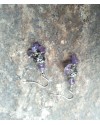 Alphabey's Gemstone Silver Plated Brass Earrings For Women Alphabey's Gemstone Silver Plated Brass Earrings For Women