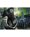 Alphabey's Tribal Bohemia Oxidised Silver Choker Necklace for Women/Girls NK04 Alphabey's Tribal Bohemia Oxidised Silver Choker Necklace for Women/Girls NK04