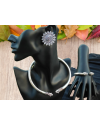 Alphabey's Tribal Bohemia Oxidised Silver Choker Necklace for Women/Girls NK06 Alphabey's Tribal Bohemia Oxidised Silver Choker Necklace for Women/Girls NK06