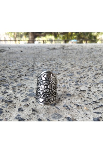 Alphabey Ring Collection, Flower Pattern Ring, Kayi Ring, Turkey Ring Collection Brass Brass Plated Ring Alphabey Ring Collection, Flower Pattern Ring, Kayi Ring, Turkey Ring Collection Brass Brass Plated Ring