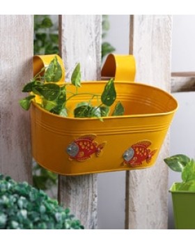 FISH RAILING PLANTER