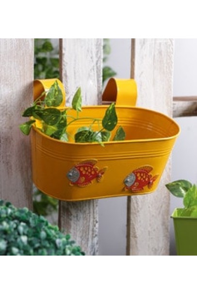 FISH RAILING PLANTER FISH RAILING PLANTER