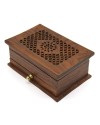 Jali Sunflower Treasure Wooden Box Jali Sunflower Treasure Wooden Box