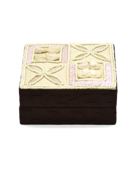 Shell/ Beaded Jewelry Box