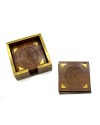 Wooden Coaster-Set of 6