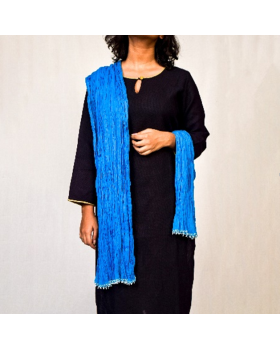 Dupatta - Treated Piping - Beadwork