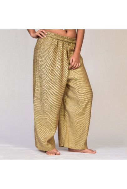 Women's Palazzo - Plain Fabric - Matty