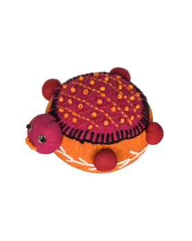 Paper Weight - Tortoise - Embroidered