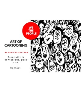 Cartooning 101 with Sketchy Sultaan Cartooning 101 with Sketchy Sultaan