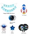 Birthday Space Theme Combo Metallic Star Balloon Set Birthday Space Theme Combo Metallic Star Balloon Set