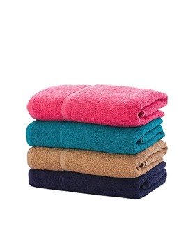Cotton Bath Towels Set of 4 Piece Large Size Towel