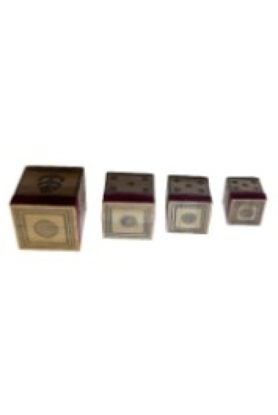 Palm Leaf square medium box