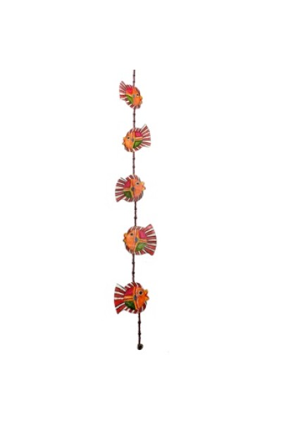 Leather Wall Hanging in fish Leather Wall Hanging in fish