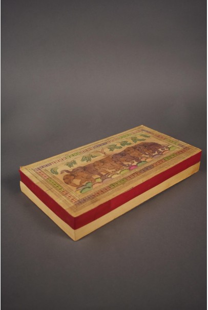 Palm Leaf box rectangle
