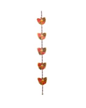 Leather Wall Hanging in Butterfly Leather Wall Hanging in Butterfly