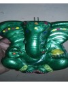 Handpainted Ganesha Green Small Handpainted Ganesha Green Small