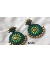 Handpainted Terracotta Jewellery – Ear rings Handpainted Terracotta Jewellery – Ear rings