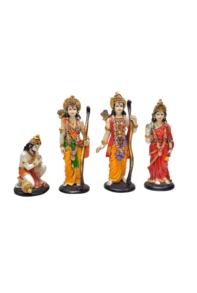 Lord Ram Darbar Idol | God Hanuman Darbar | Handicraft Statue | Spiritual Pooja | Vastu Showpiece 