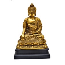 Lord Buddha Handicraft Idol God Gautam Buddha Statue |Feng Shui Decorative Spiritual Puja Vastu Showpiece Figurine - Religious Gift item & Murti for Mandir / Temple / Home Decor/office
