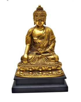 Lord Buddha Handicraft Idol God Gautam Buddha Statue |Feng Shui Decorative Spiritual Puja Vastu Showpiece Figurine - Religious Gift item & Murti for Mandir / Temple / Home Decor/office